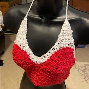 Handcrafted woman’s halter top